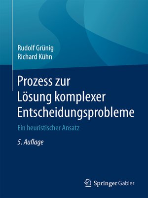 cover image of Prozess zur Lösung komplexer Entscheidungsprobleme